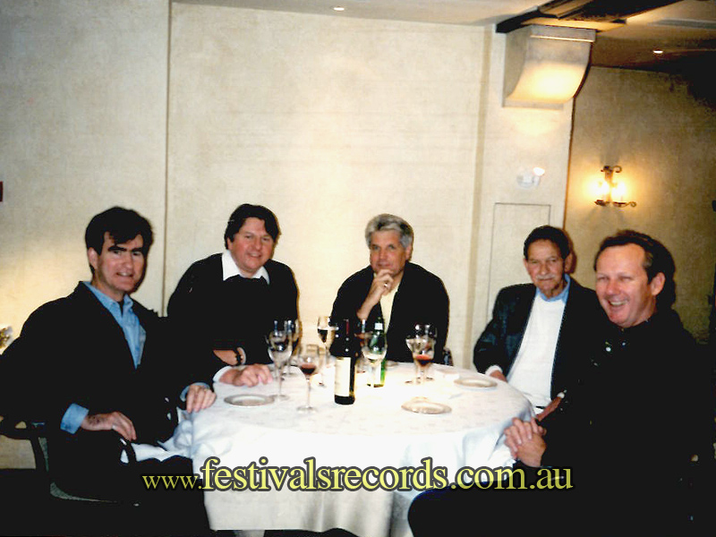 Festival Records Team in London 90s