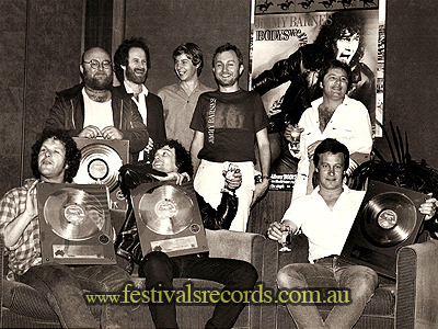 Jimmy Barnes Sales Award