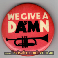 AM We Give A Damn Buttons