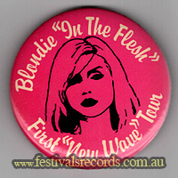 Blondie In the Flesh Pin