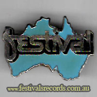 Festival Records pin