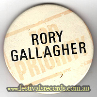 Rory Gallagher Pin