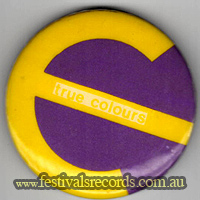 Split Enz True Colours Pin