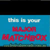 Major Matchbox Promotional Match Box a2 RS